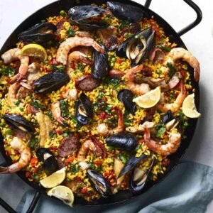 Seafood Paella Chicken