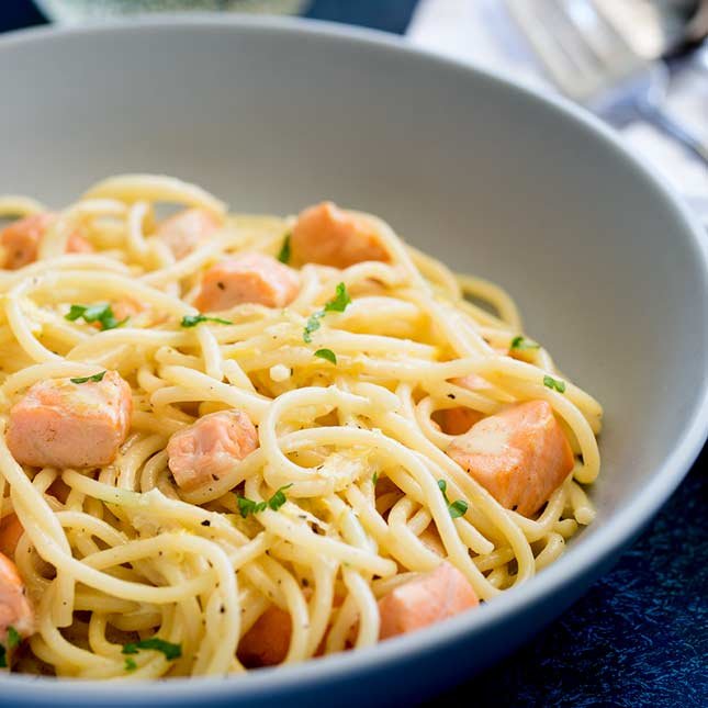 Pasta with Salmon